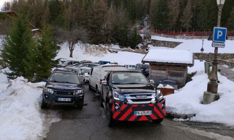 Remorquage zone à contrainte d'accès La Tania